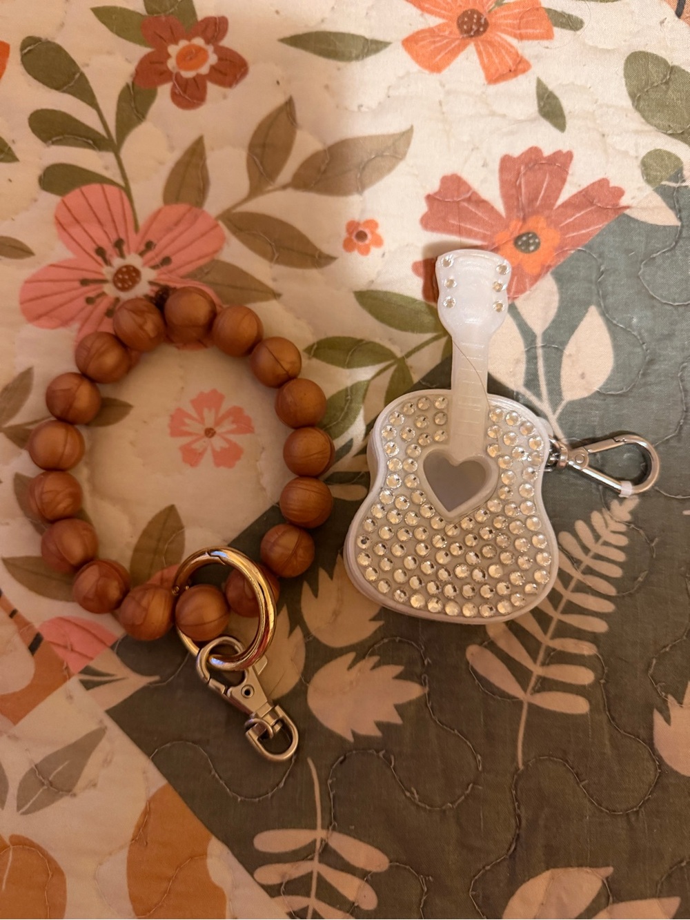 Sparkly Guitar Bath & Body Works Hand Sanitizer Holder